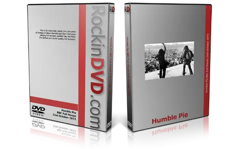 Artwork Cover of Humble Pie 1972-10-21 DVD BBC TV Proshot