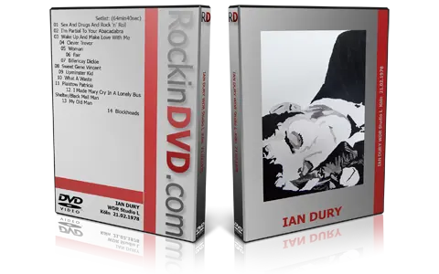 Artwork Cover of Ian Dury 1978-02-21 DVD Rockpalast Proshot