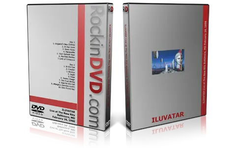 Artwork Cover of Iluvatar 1996-02-24 DVD Baltimore Proshot