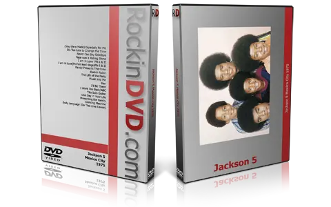 Artwork Cover of Jackson 5 Compilation DVD Live Concert in Mexico Proshot