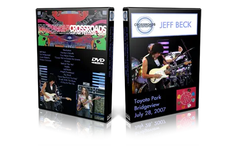 Artwork Cover of Jeff Beck 2007-07-28 DVD Bridgeview Proshot