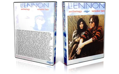 Artwork Cover of John Lennon Compilation DVD John Lennon Video Anthology 2 Proshot