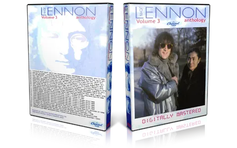 Artwork Cover of John Lennon Compilation DVD John Lennon Video Anthology 3 Proshot