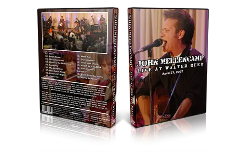 Artwork Cover of John Mellencamp 2007-04-27 DVD Washington Proshot