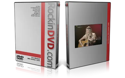 Artwork Cover of Joni Mitchell 1970-10-28 DVD Sings Joni Mitchell Proshot