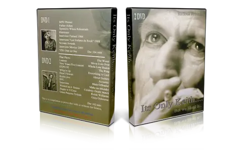 Artwork Cover of Keith Richards Compilation DVD Its only Keith Proshot