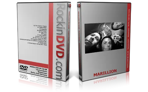Artwork Cover of Marillion 1988-06-18 DVD Berlin Proshot