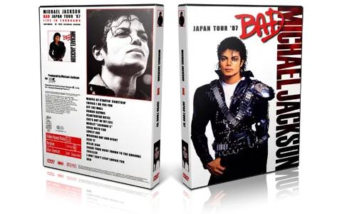 Artwork Cover of Michael Jackson 1987-09-26 DVD Yokohama Stadium Proshot