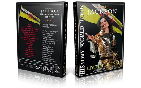 Artwork Cover of Michael Jackson 1996-12-31 DVD Bandar Seri Begawan Proshot