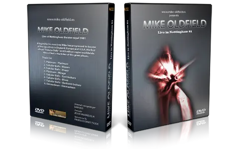 Artwork Cover of Mike Oldfield 1981-08-09 DVD Nottingham Proshot