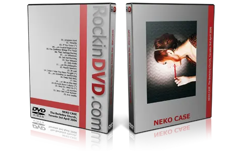 Artwork Cover of Neko Case 2006-04-03 DVD Toronto Proshot
