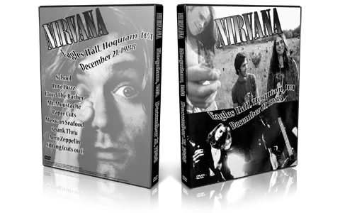 Artwork Cover of Nirvana 1988-12-21 DVD Washington Audience