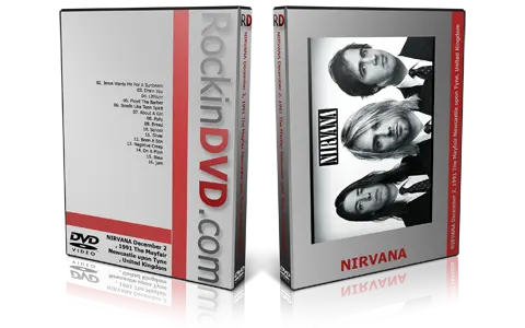 Artwork Cover of Nirvana 1991-12-02 DVD Newcastle upon Tyne Audience