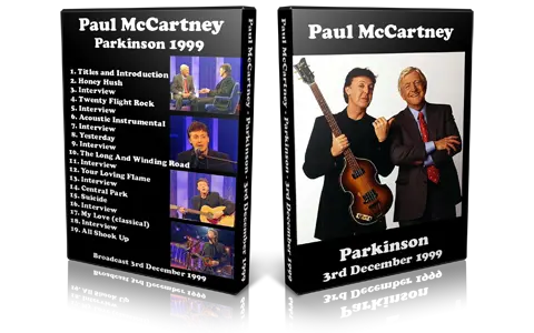 Artwork Cover of Paul McCartney 1999-12-03 DVD BBC TV Proshot