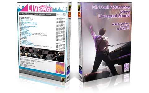 Artwork Cover of Paul McCartney 2008-06-01 DVD Liverpool Proshot