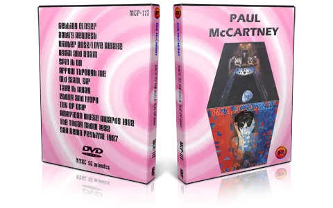 Artwork Cover of Paul McCartney Compilation DVD Back To The EggTug Of War Proshot