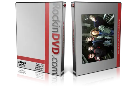 Artwork Cover of Pearl Jam 2003-05-02 DVD Buffalo Audience