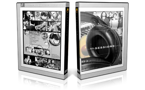 Artwork Cover of Pearl Jam Compilation DVD AOL Sessions 2000 Proshot