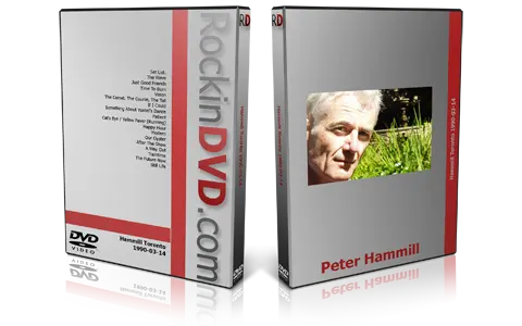 Artwork Cover of Peter Hammill 1990-03-14 DVD Toronto Audience