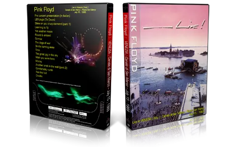 Artwork Cover of Pink Floyd 1989-07-15 DVD Venezia Proshot