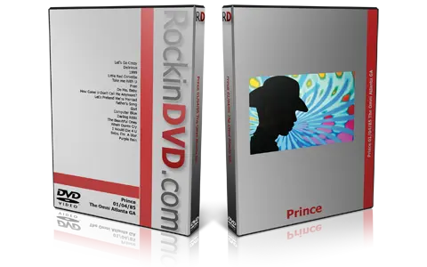Artwork Cover of Prince 1985-01-04 DVD Atlanta Proshot