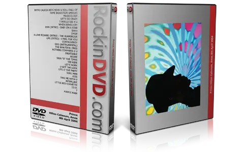 Artwork Cover of Prince 2004-04-08 DVD Ames Audience