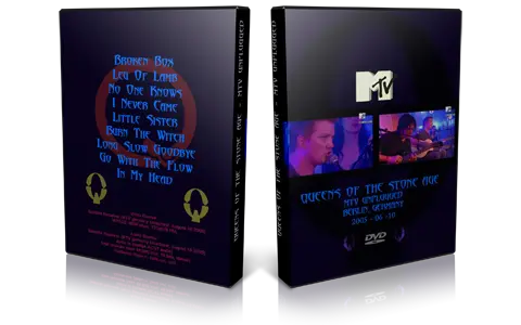 Artwork Cover of Queens Of The Stone Age 2005-06-10 DVD Berlin Proshot