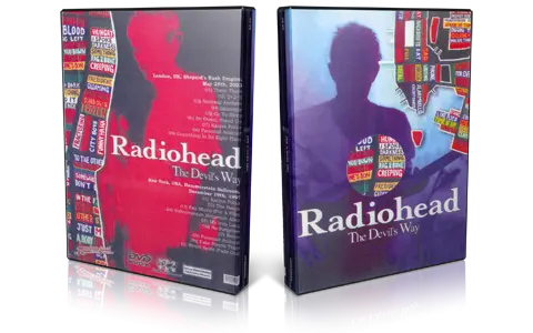 Artwork Cover of Radiohead 2003-05-25 DVD London Proshot
