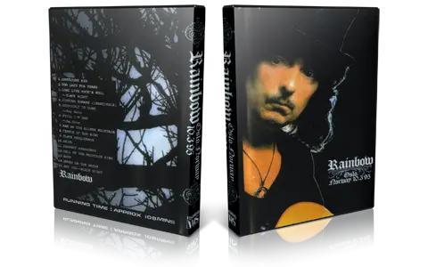 Artwork Cover of Rainbow 1995-10-03 DVD Oslo Audience