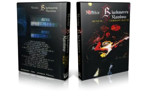 Artwork Cover of Rainbow 1995-10-21 DVD Munich Audience