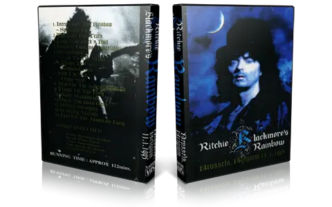 Artwork Cover of Rainbow 1995-11-01 DVD Brussels Audience
