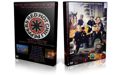 Artwork Cover of Red Hot Chili Peppers 1999-08-14 DVD Moscow Proshot