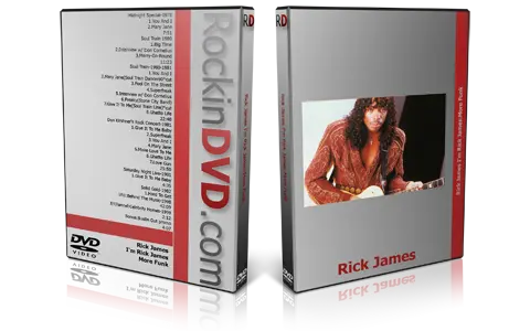 Artwork Cover of Rick James Compilation DVD Im Rick James More Funk Proshot