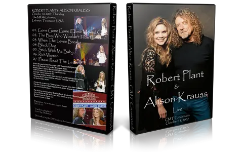 Artwork Cover of Robert Plant Compilation DVD Crossroads 2008 Proshot