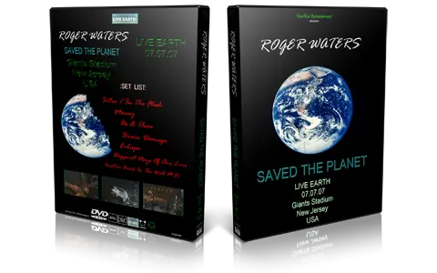 Artwork Cover of Roger Waters 2007-07-07 DVD New Jersey Proshot