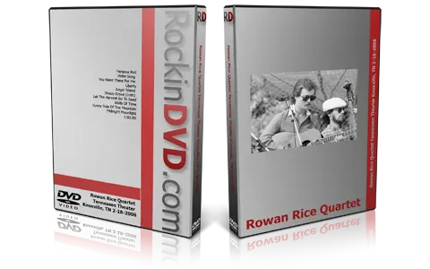 Artwork Cover of Rowan Rice Quartet 2006-02-18 DVD Knoxville Audience