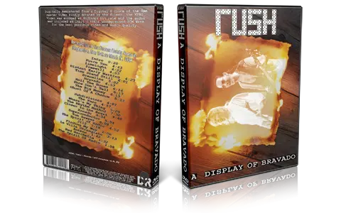 Artwork Cover of Rush 1992-03-12 DVD Binghamton Audience