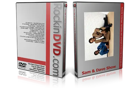 Artwork Cover of Sam and Dave Show Compilation DVD Live In Offenbach 1967 Proshot