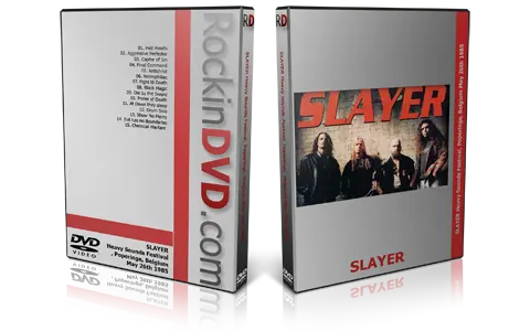 Artwork Cover of Slayer 1985-05-26 DVD Poperinge Audience