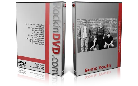 Artwork Cover of Sonic Youth Compilation DVD Live at Art Rock Festival 2005 Proshot