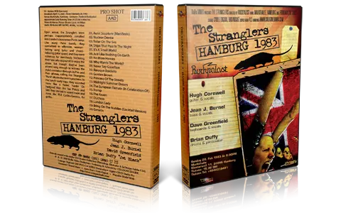 Artwork Cover of Stranglers 1983-02-20 DVD Hamburg Proshot