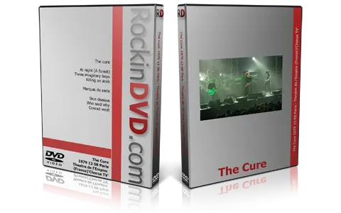 Artwork Cover of The Cure 1979-12-08 DVD Paris Proshot