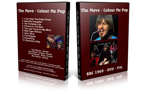 Artwork Cover of The Move Compilation DVD Colour Me Pop Proshot