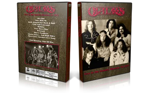 Artwork Cover of The Outlaws Compilation DVD Live In Houston Texas 1977 Proshot