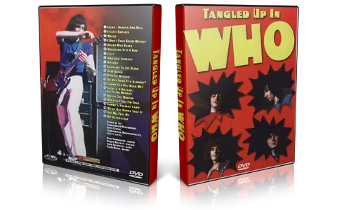 Artwork Cover of The Who 1970-07-07 DVD Tanglewood Proshot