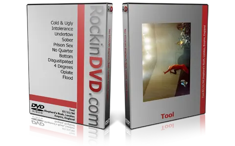 Artwork Cover of Tool 1994-07-21 DVD London Audience