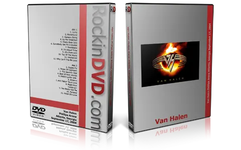 Artwork Cover of Van Halen 2004-09-17 DVD Atlanta Audience