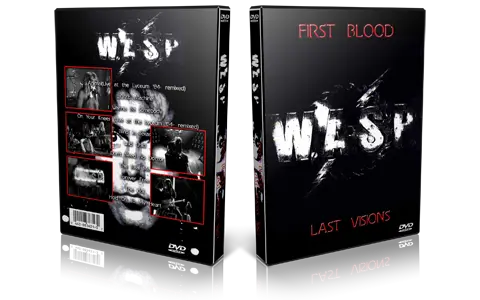 Artwork Cover of WASP Compilation DVD First Blood Last Visions 1993 Proshot