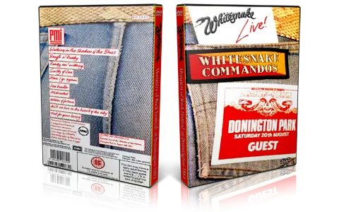Artwork Cover of Whitesnake 1983-08-20 DVD Donington Proshot
