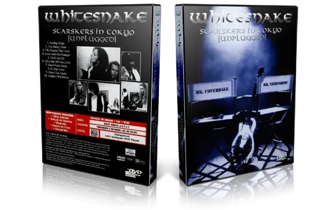 Artwork Cover of Whitesnake 1997-07-05 DVD Tokyo Proshot